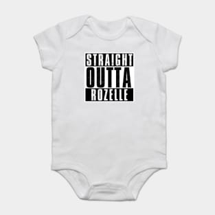 STRAIGHT OUTTA ROZELLE Baby Bodysuit